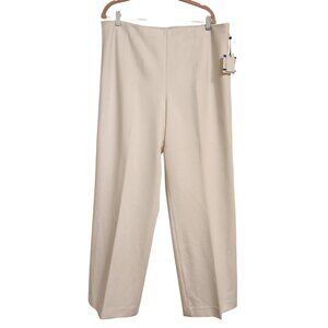 NWT Anne Klein White Dove Trousers Size XL